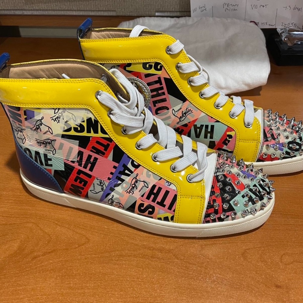 Christian LouBoutin Red Bottom High Tops